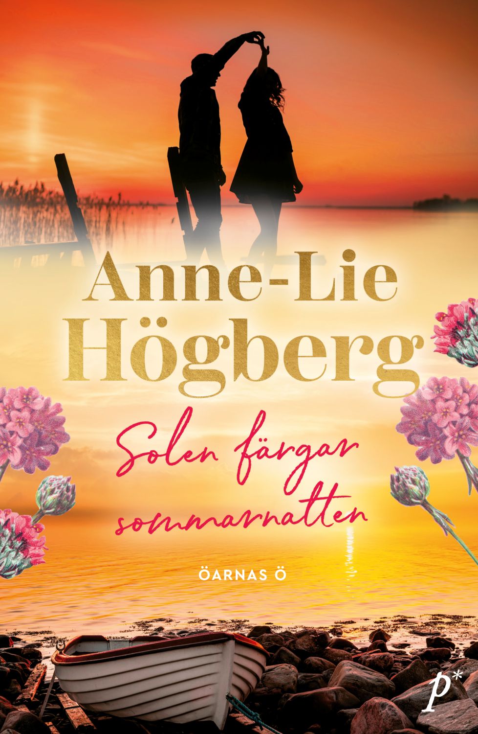 Solen färgar sommarnatten